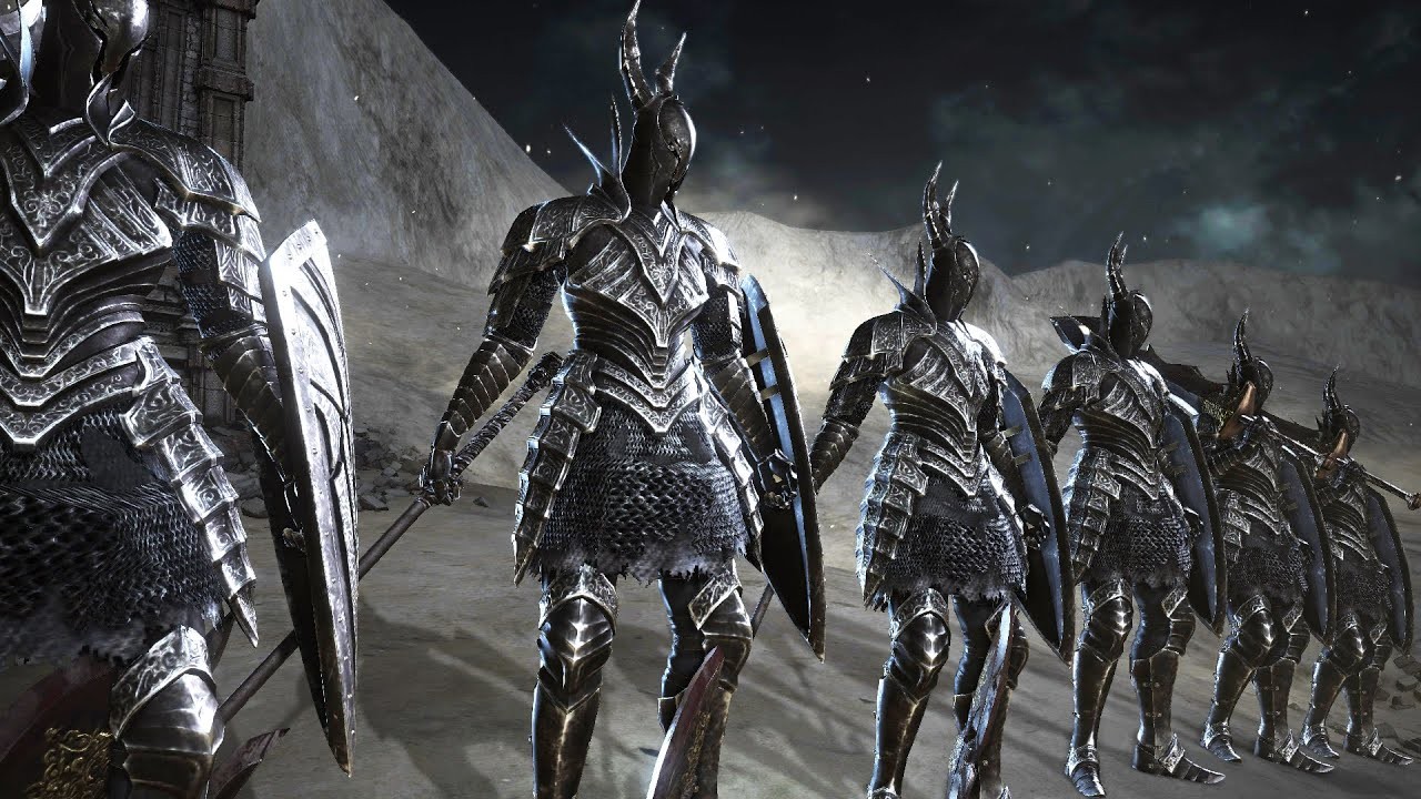 The Black Knights could have been Gwyn's enforcers in Dark Souls. Image credit: FromSoftware