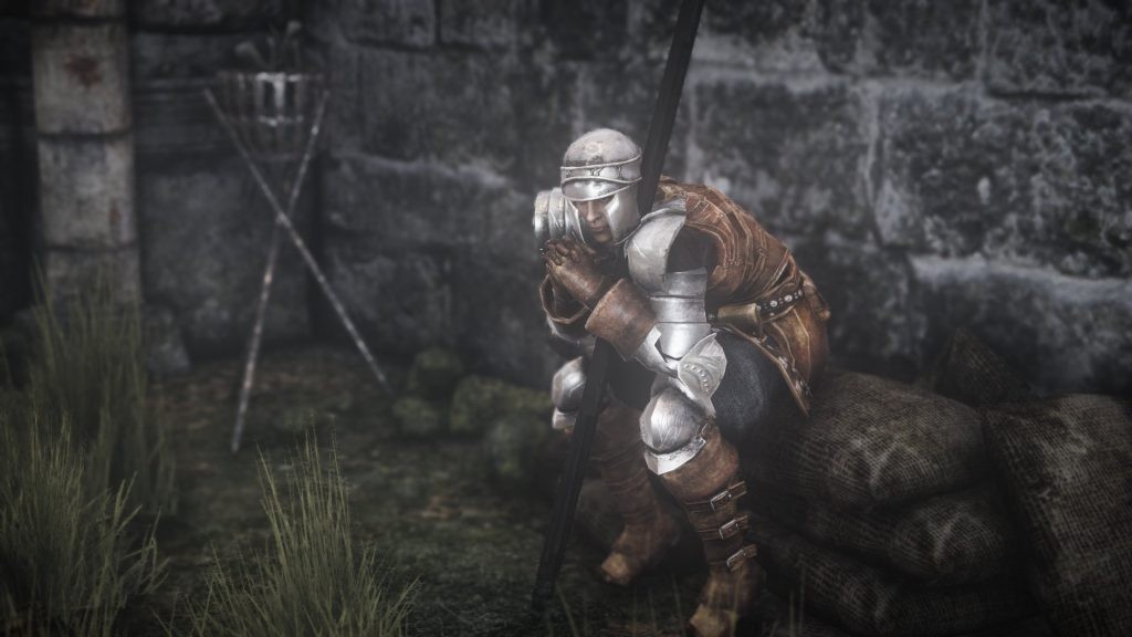 The humble traveler Mild Mannered Pate guides players quite early in Dark Souls 2.