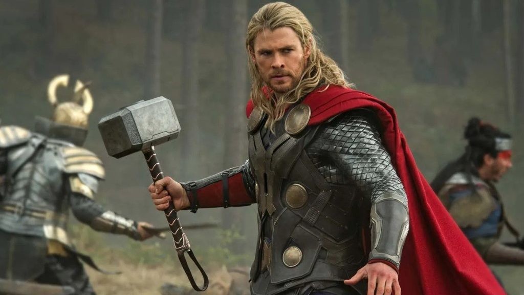 Chris Hemsworth in and as Thor