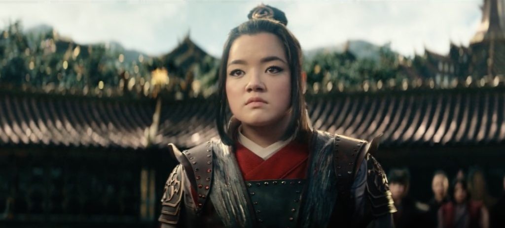 Elizabeth Yu as Azula in Netflix's live-action Avatar: The Last Airbender