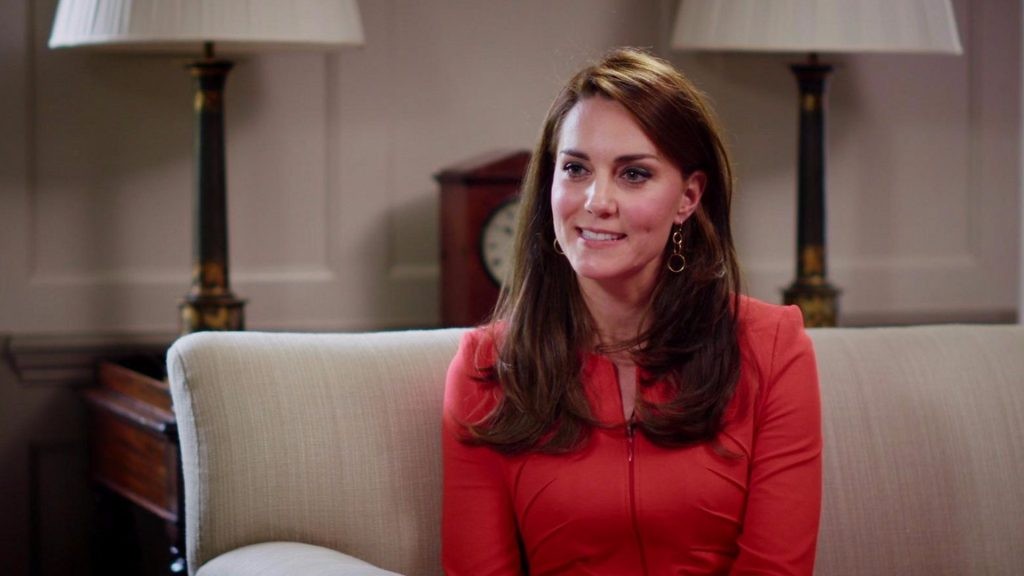 Kate Middleton in an interview with BBC