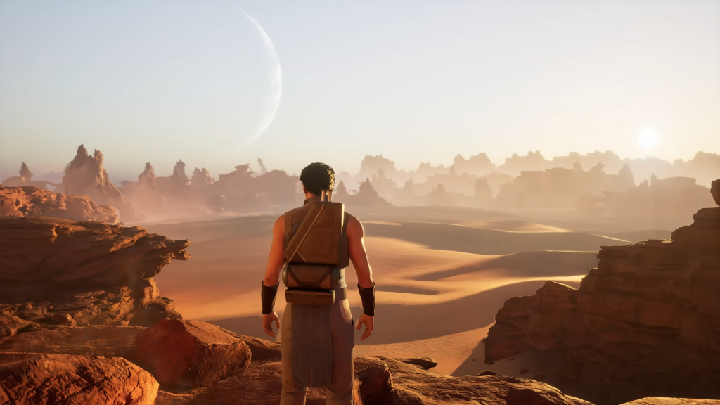 Dune: Awakening trailer scene