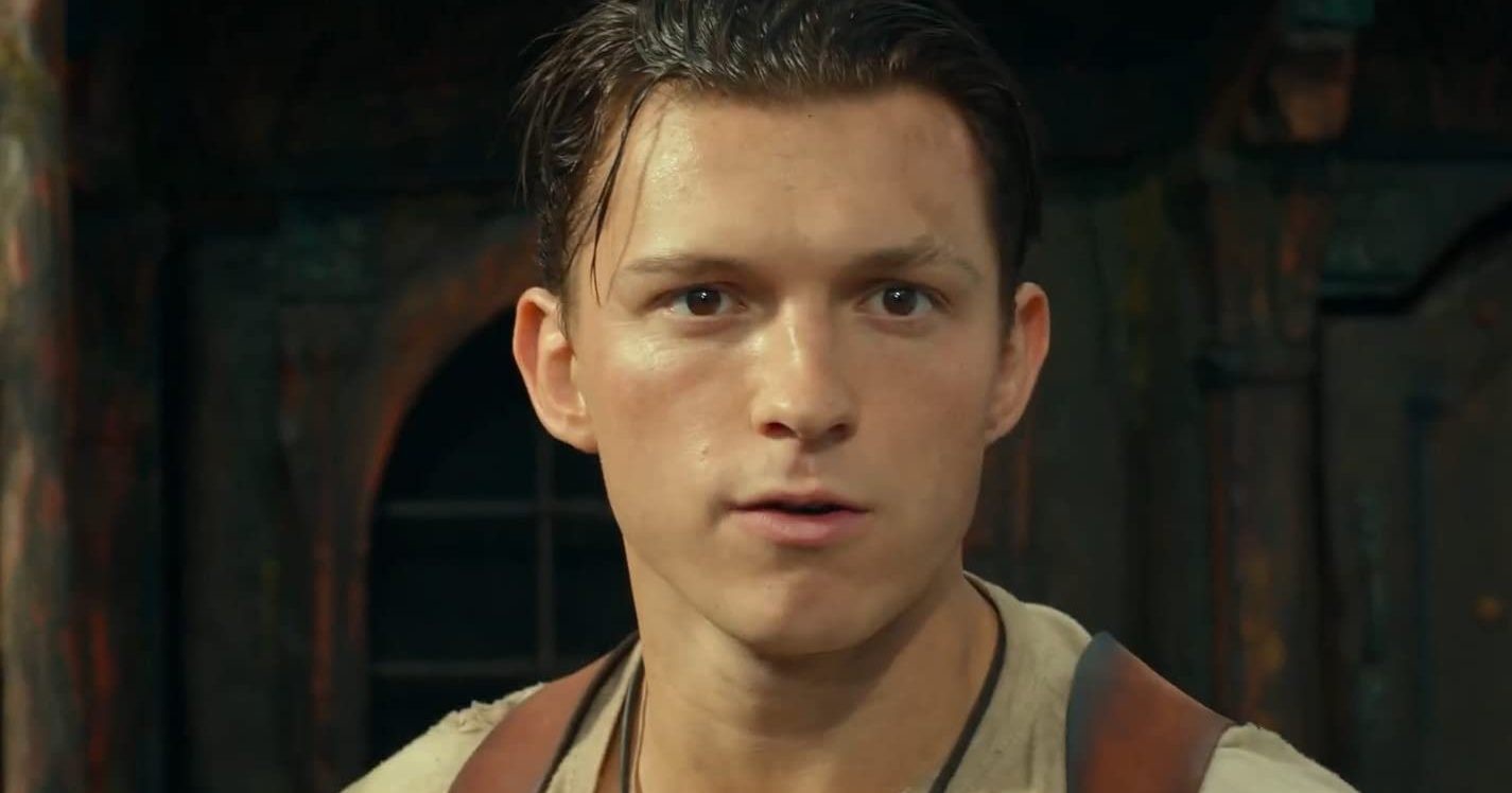 Tom Holland in Uncharted (2022)