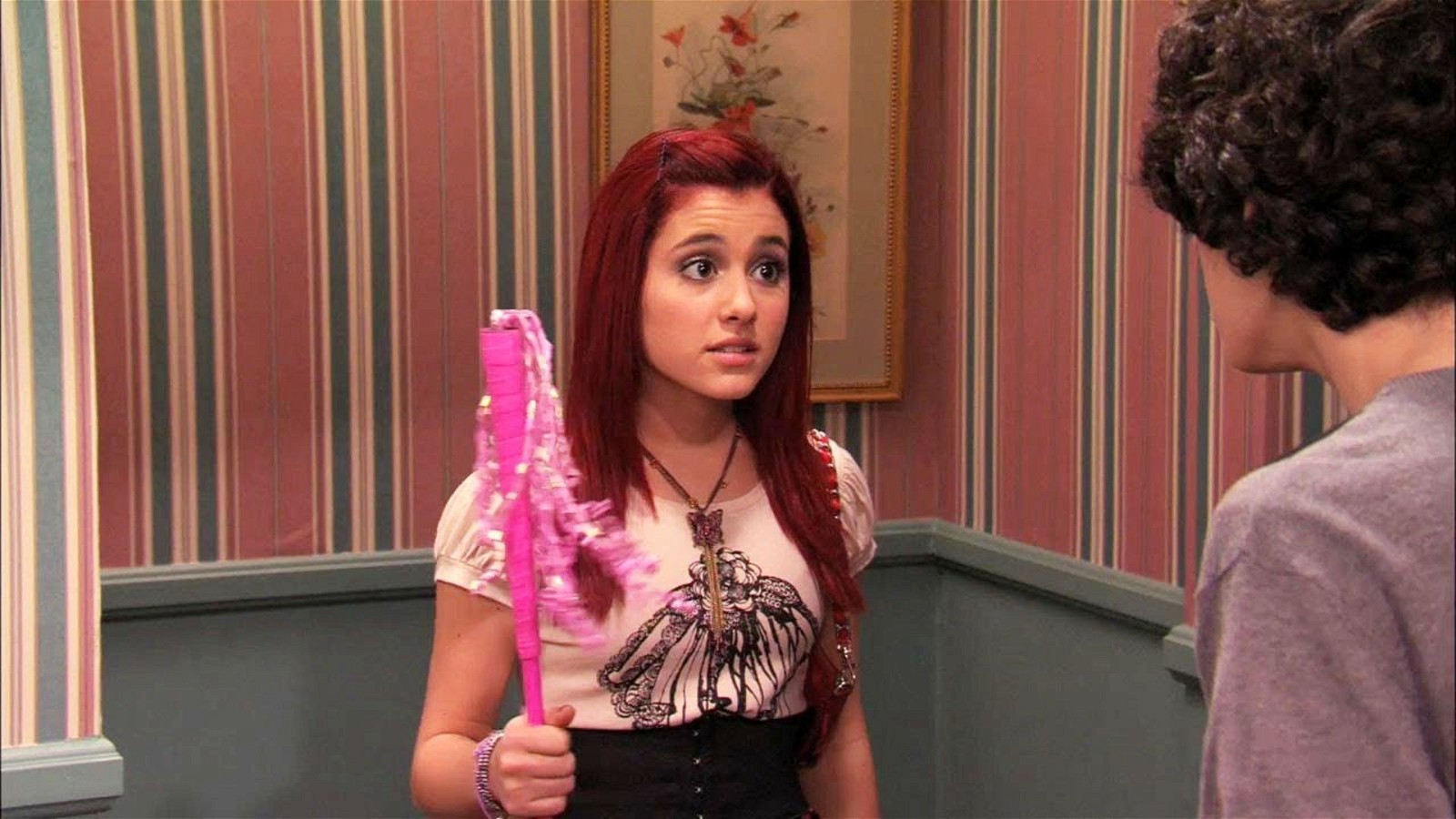 Ariana Grande as Cat Valentine in the Nickelodeon show Victorious