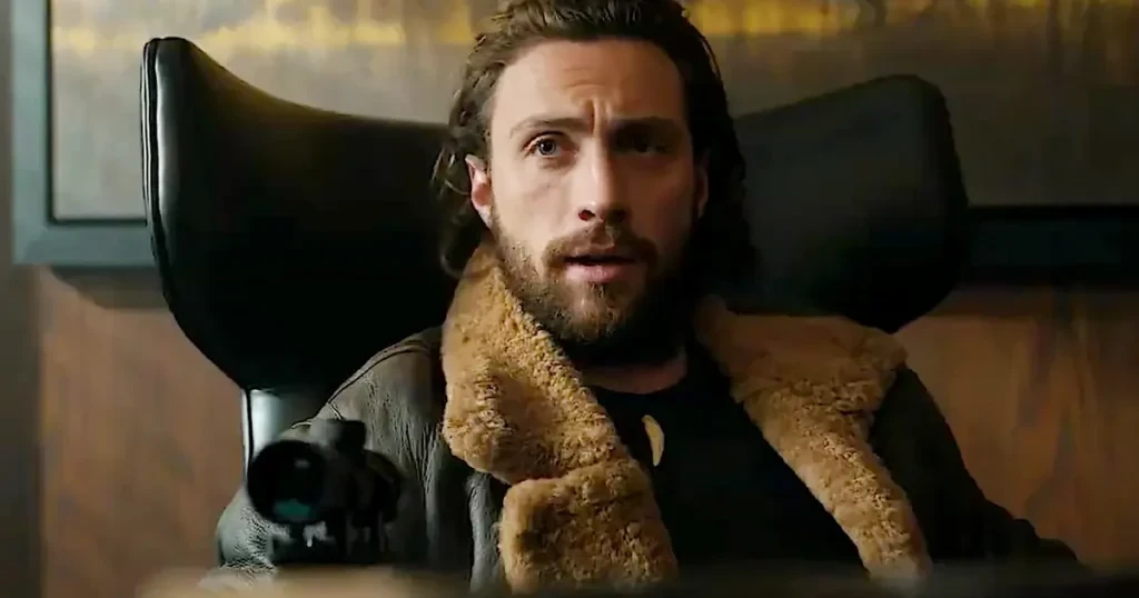 Aaron Taylor-Johnson in and as Kraven The Hunter
