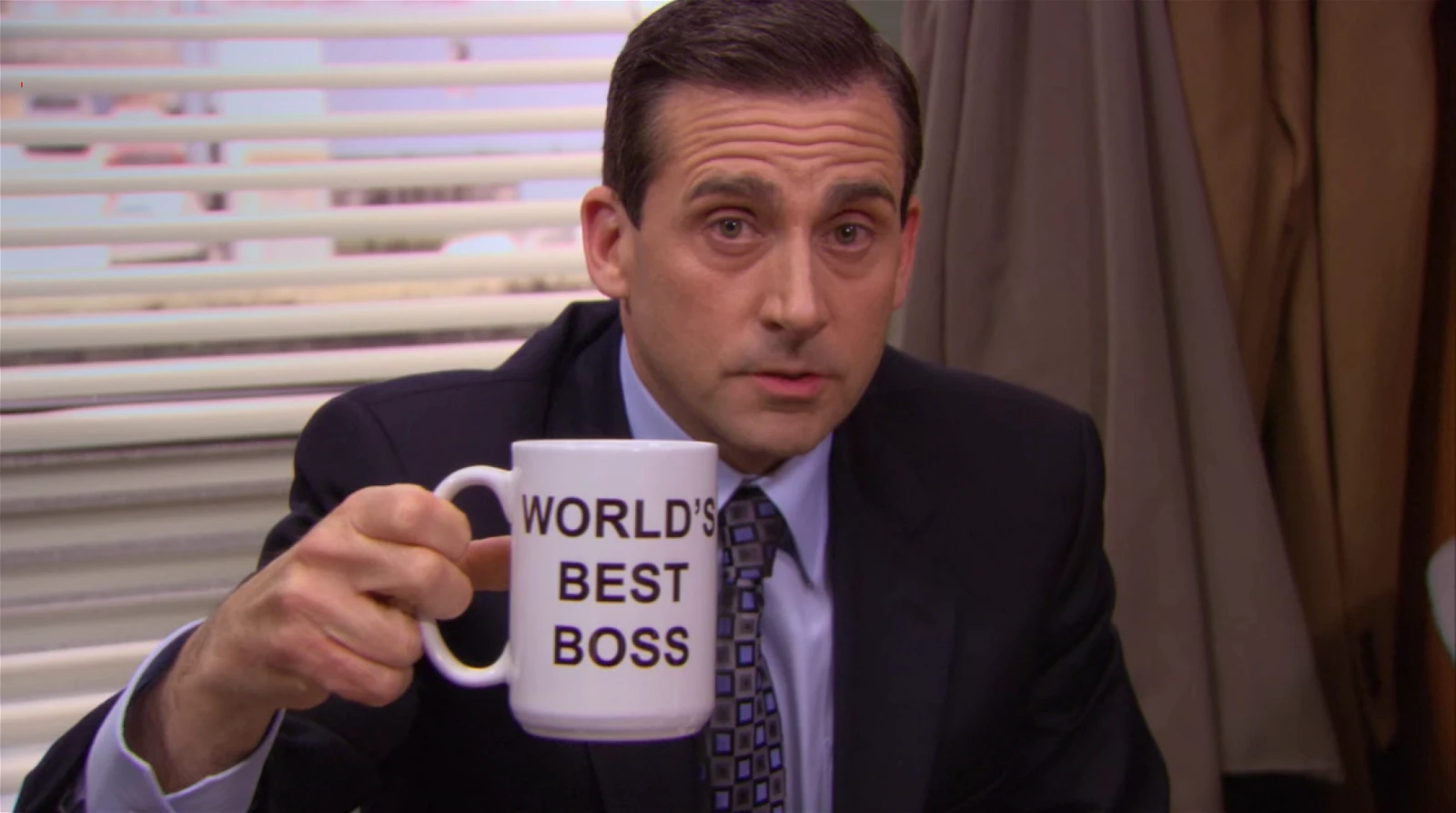 Steve Carell as Michael Scott in a still from The Office | NBC
