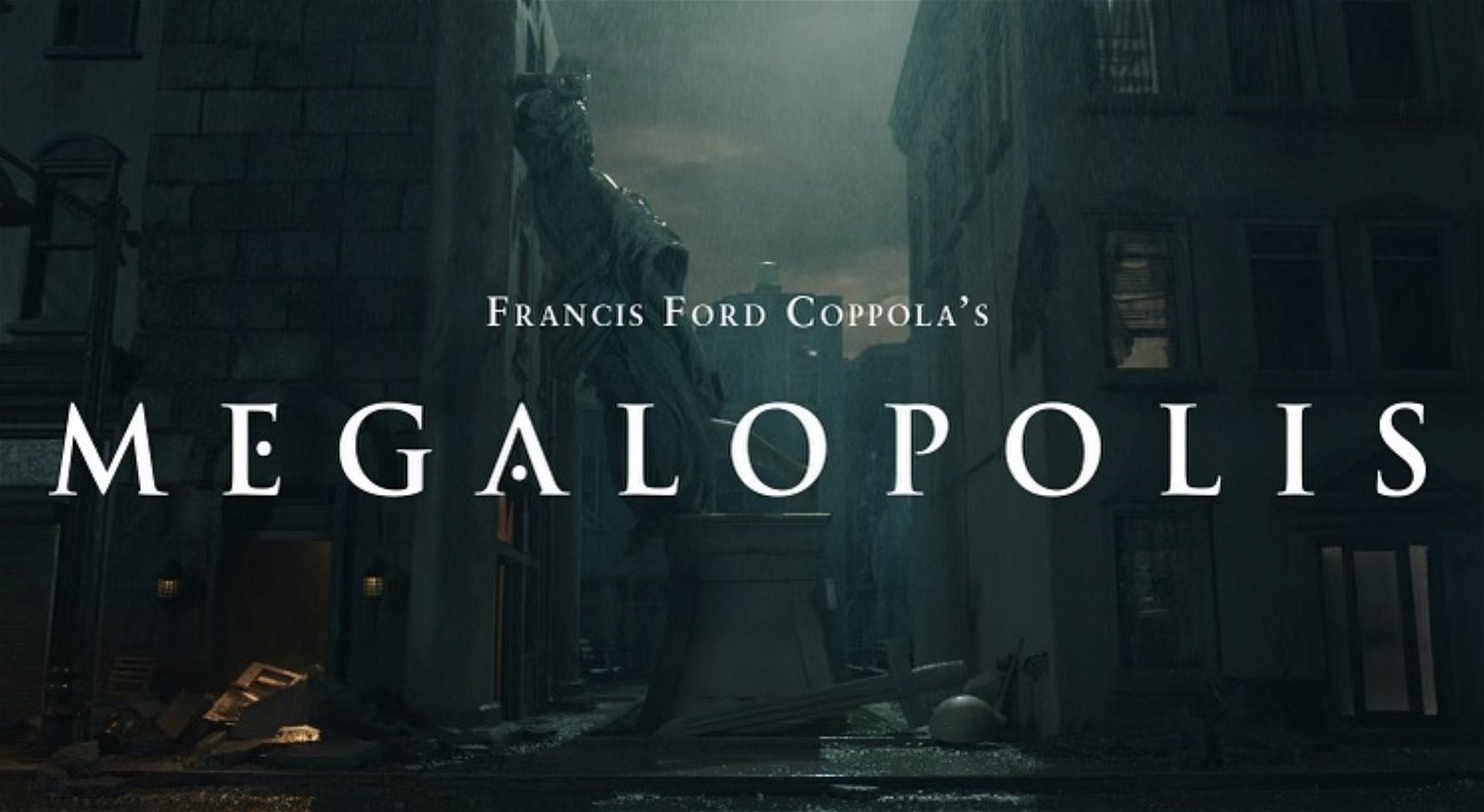 The first look of Francis Ford Coppola's Megalopolis