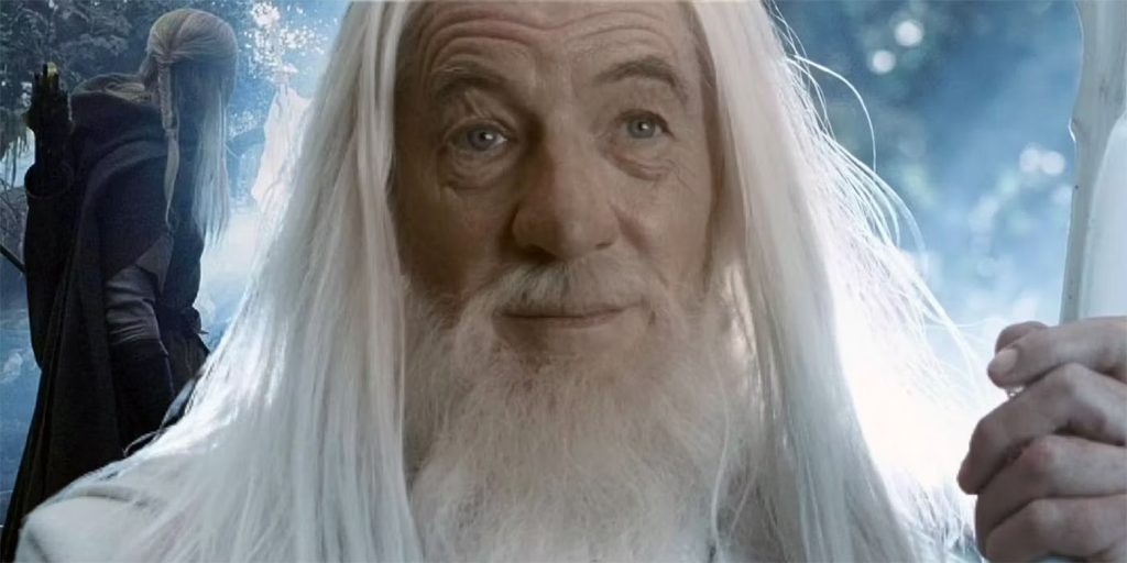 Sir Ian McKellen as Gandolf