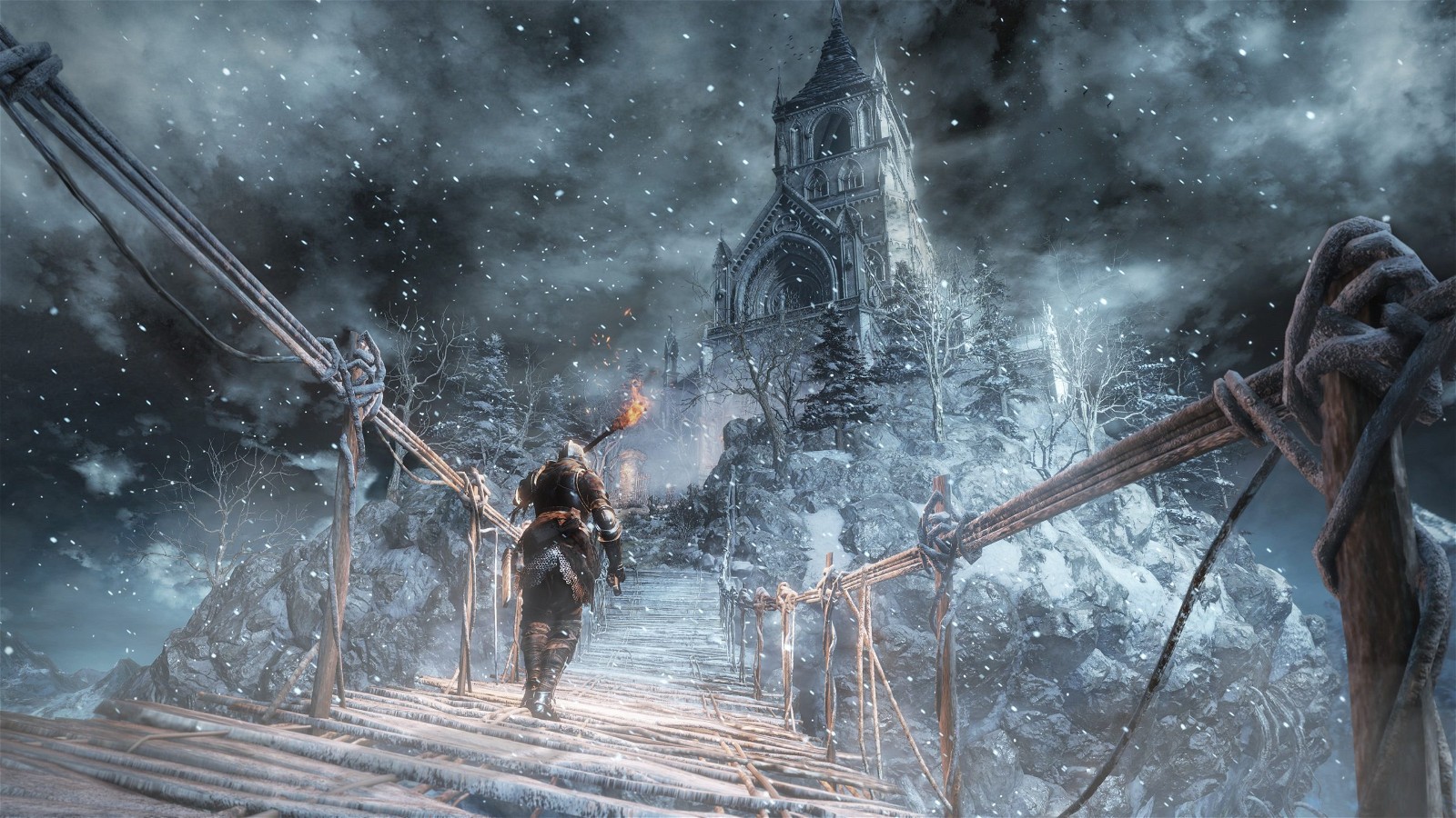 A still from Ashes of Ariandel