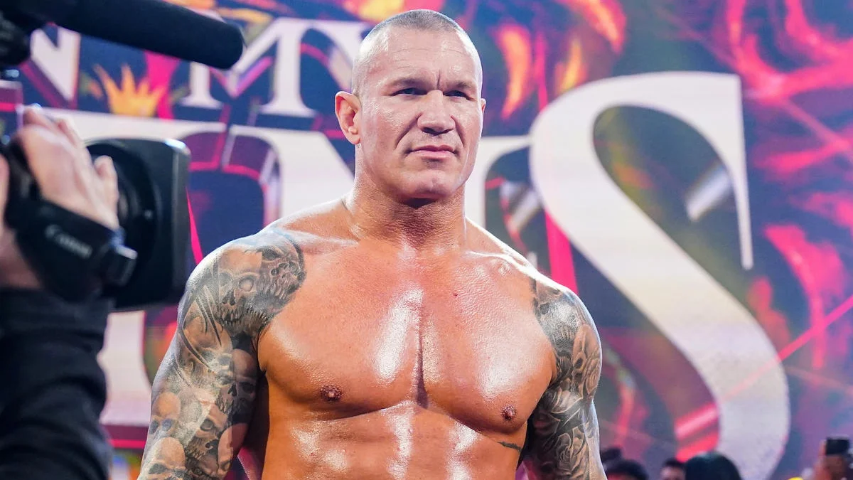 Randy Orton in action 