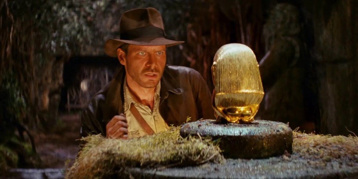 Harrison Ford as Idiana Jnes in Raiders of the Lost Ark