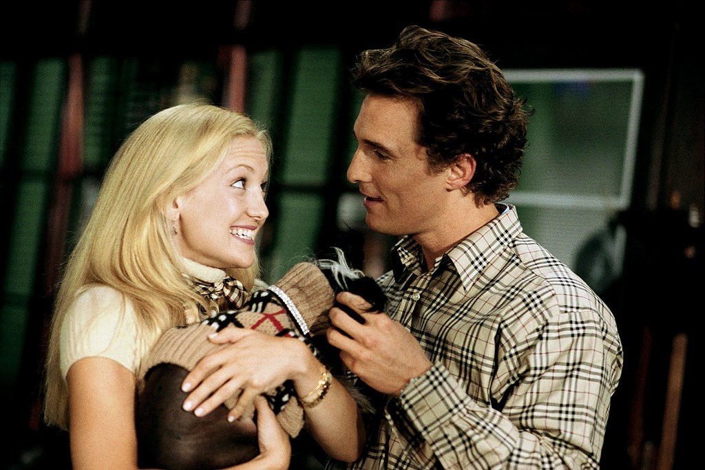 Matthew Mconaughey and Kate Hudson in How to Lose a Guy in 10 Days