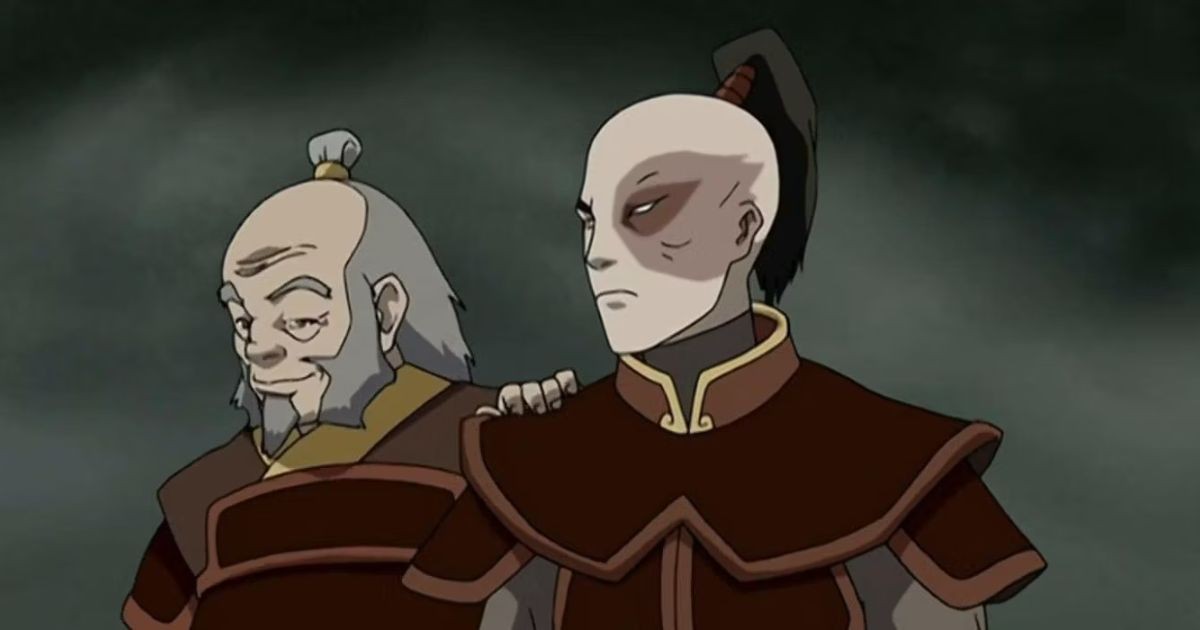 General Iroh and Prince Zuko in Avatar: The Last Airbender | Nickelodeon