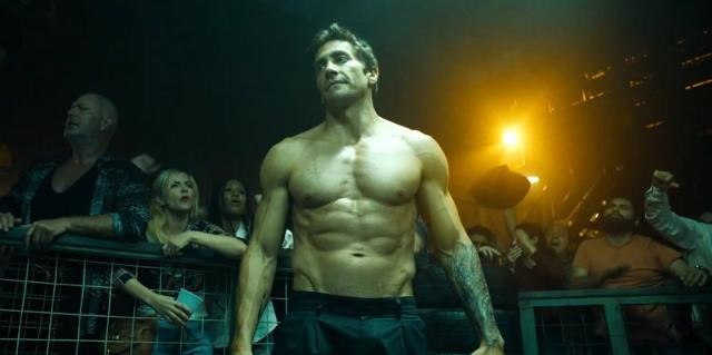 Jake Gyllenhaal in a still from Road House