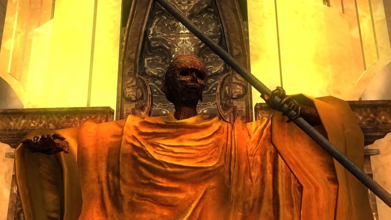 The Old Monk from Demon's Souls