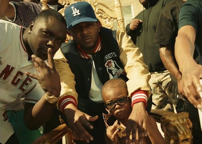 Kendrick Lamar in the music video King Kunta