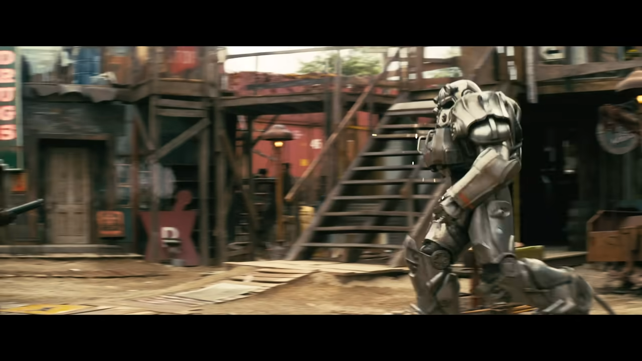 Power Armor in the Fallout TV show trailer