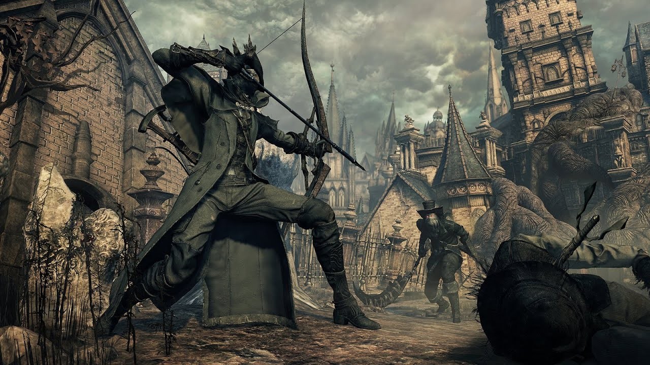 Bloodborne The Old Hunters gameplay