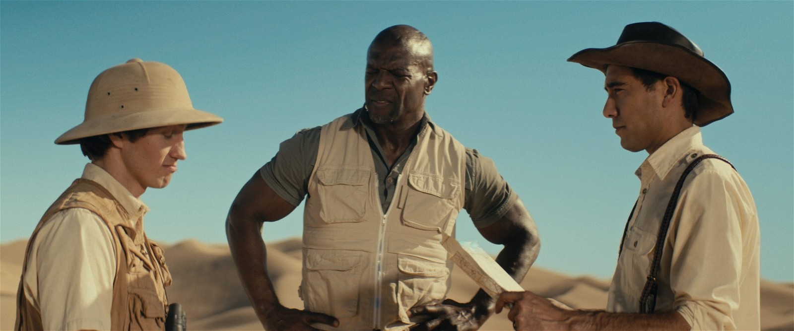 Terry Crews and Zach King in Stranded 3