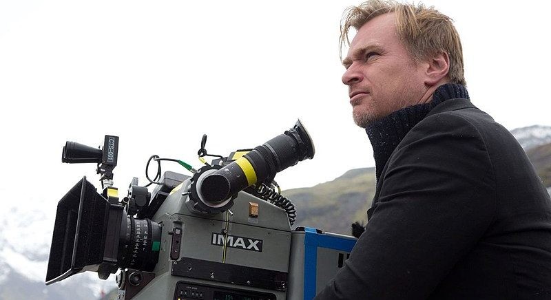 Christopher Nolan on a film set. Credit: Wikimedia Commons
