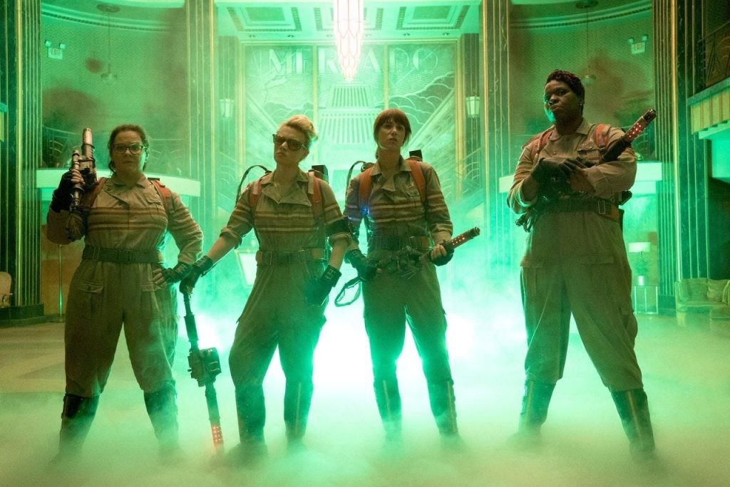 A still from Ghostbusters (2016)