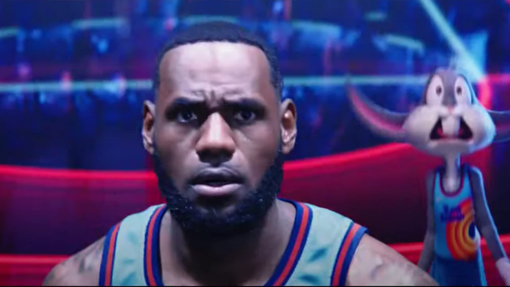 LeBron James in Space Jam: A New Legacy 
