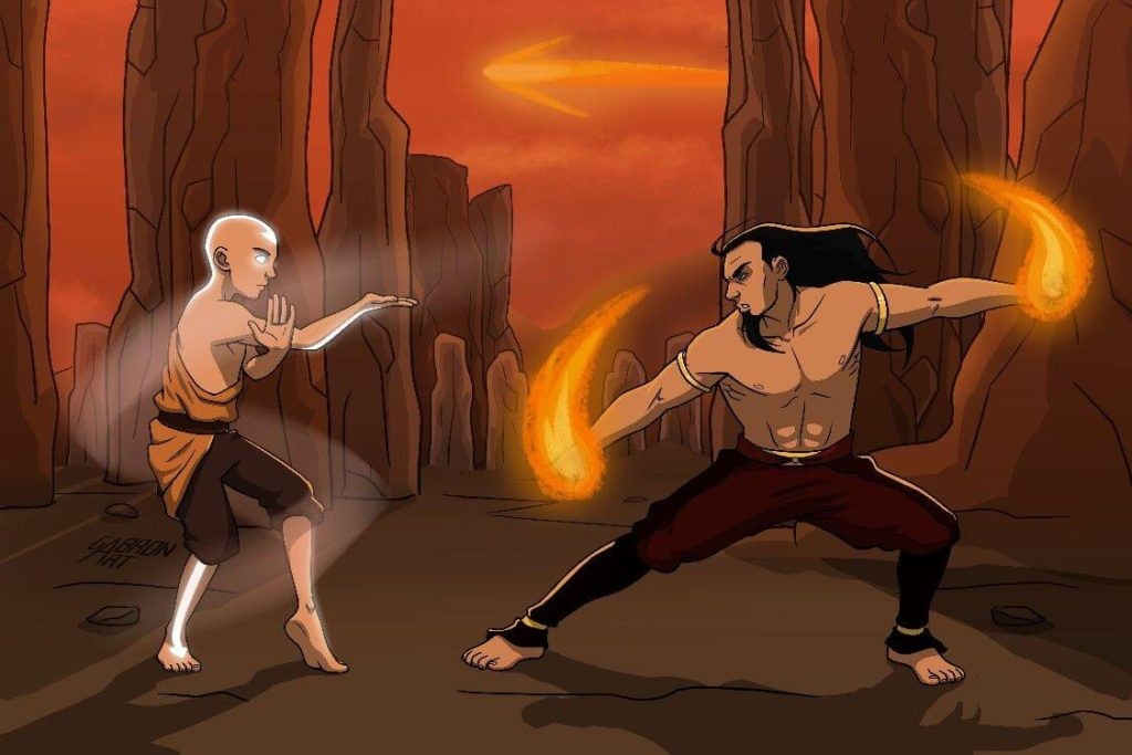 Aang vs Ozai: The Battle at the Wulong Forest