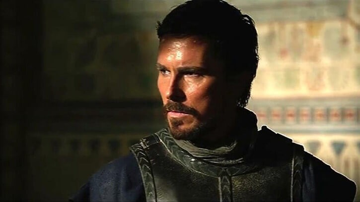 Christian Bale in Exodus: Gods and Kings