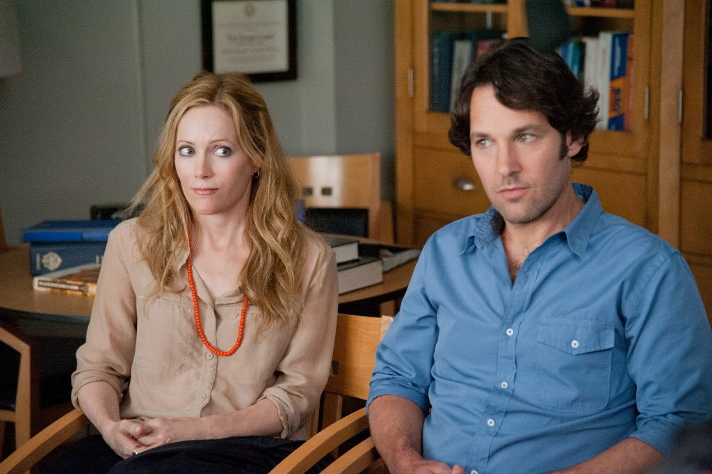 Leslie Mann and Paul Rudd in This is 40