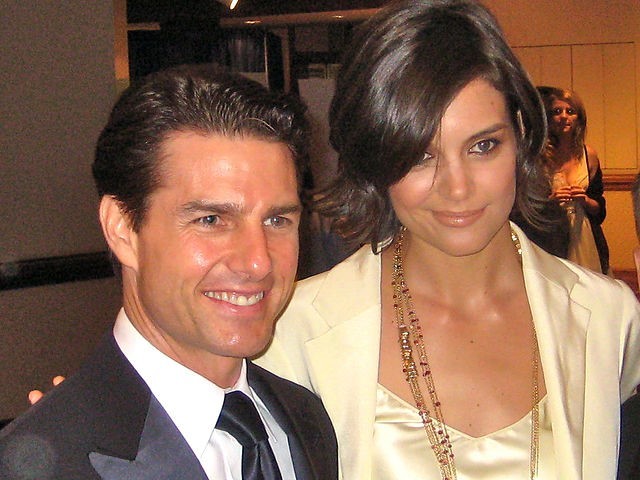 Tom Cruise and Katie Holmes | Credit: Wikimedia Commons