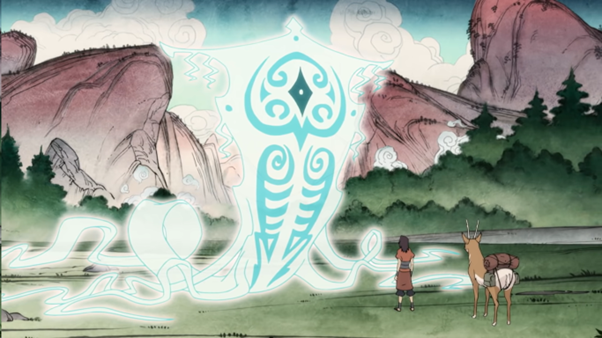 Raava in Avatar; Legend of Korra || Credit: Nickelodeon 