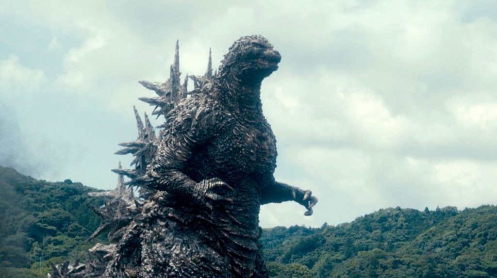 A still from MonsterVerse's Godzilla Minus One