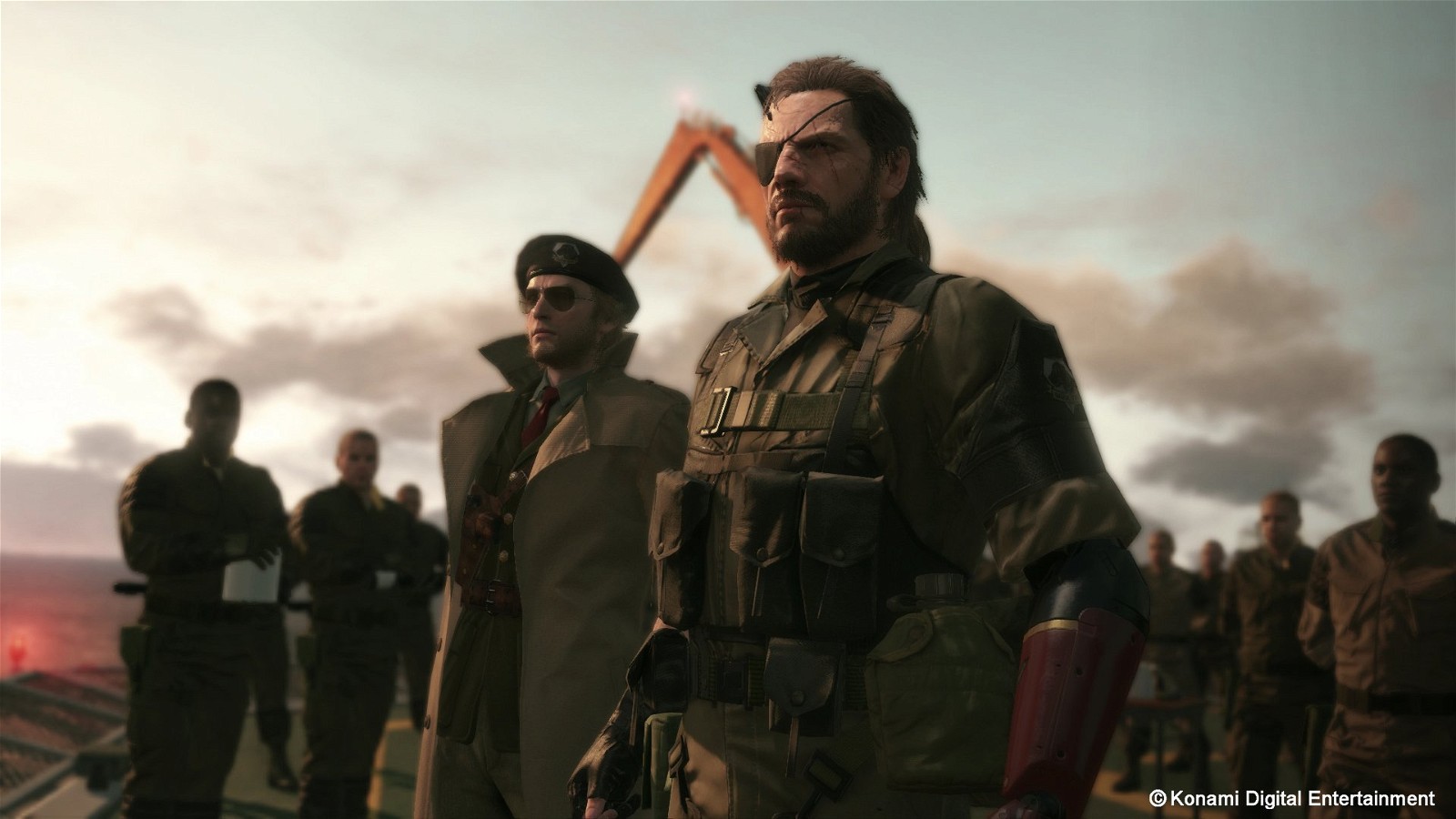 A still from Hideo Kojima's Metal Gear Solid V: The Phantom Pain (via Konami)