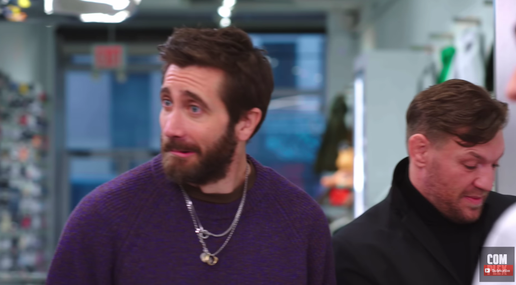 Jake Gyllenhaal's reaction to the price of Nike Mag's price