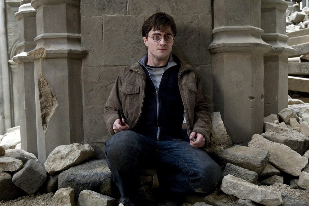 Daniel Radcliffe in a still from Harry Potter and The Deathly Hallows- Part 2