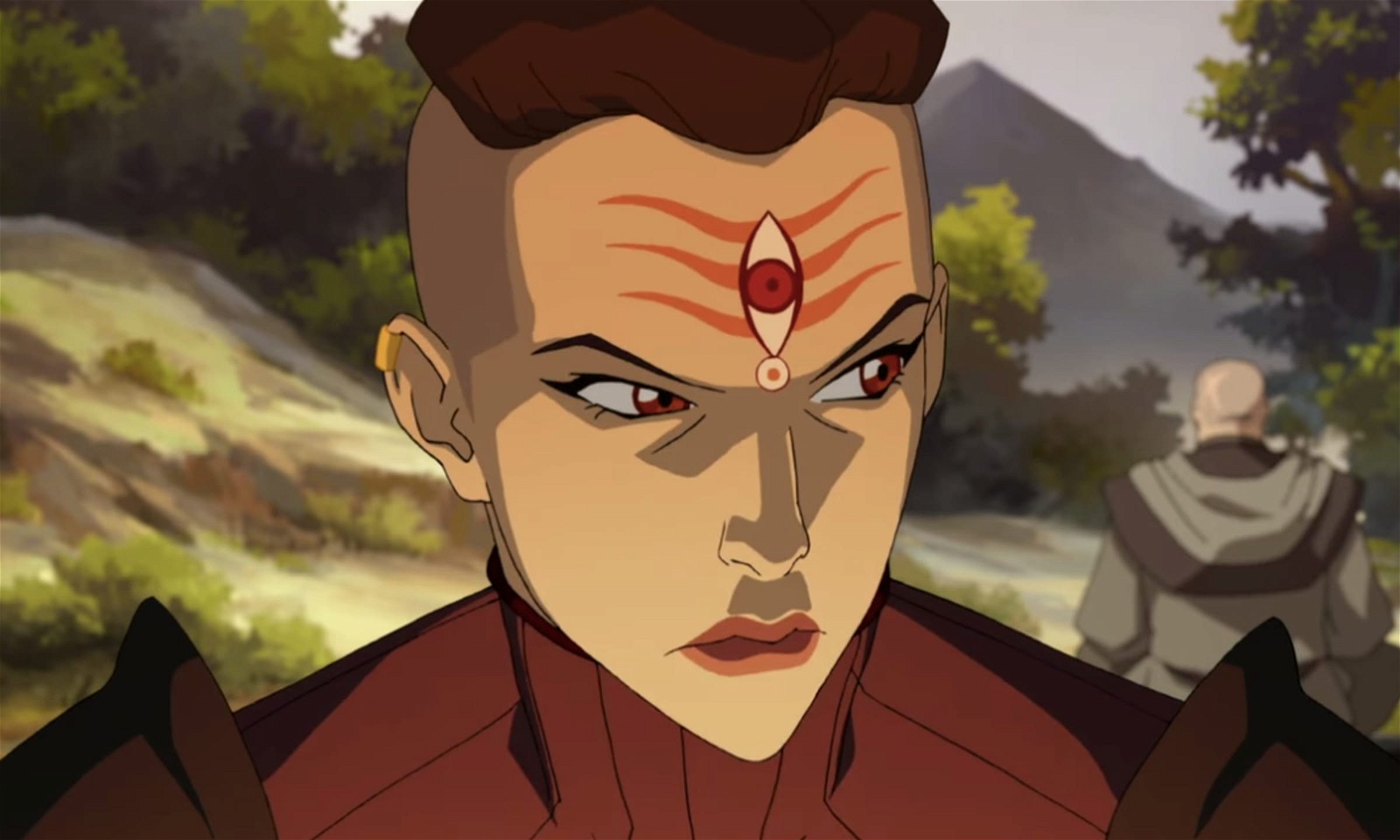 P'Li, another Combustion Bender from Avatar: The Legend of Korra