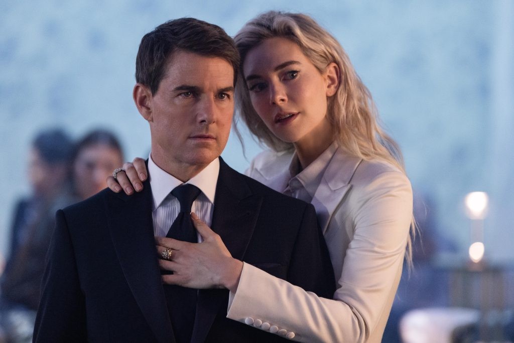 Tom Cruise and Vanessa Kirby in a still from Mission: Impossible- Dead Reckoning 