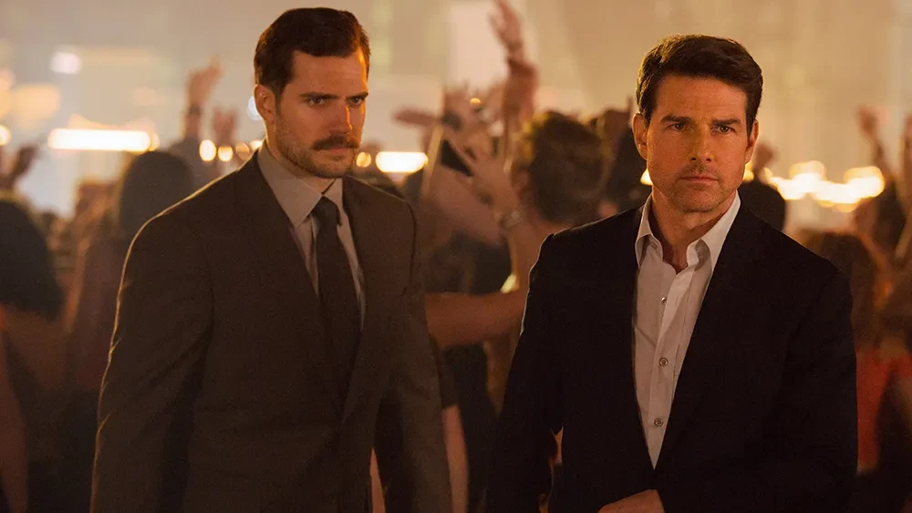 Tom Cruise and Henry Cavill in Mission: Impossible – Fallout