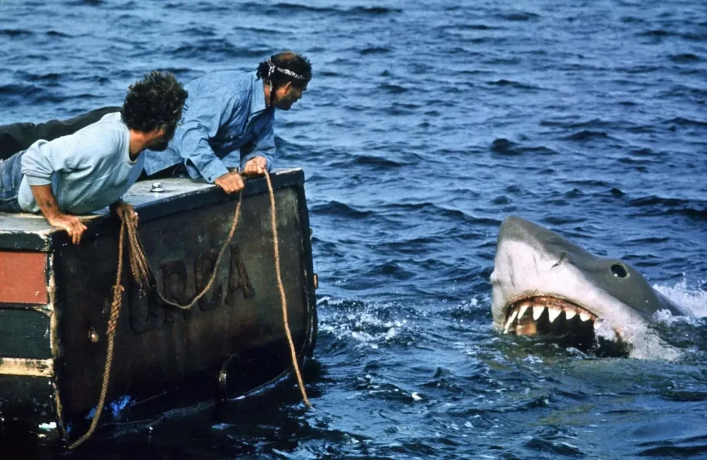 A still from Jaws (1975)