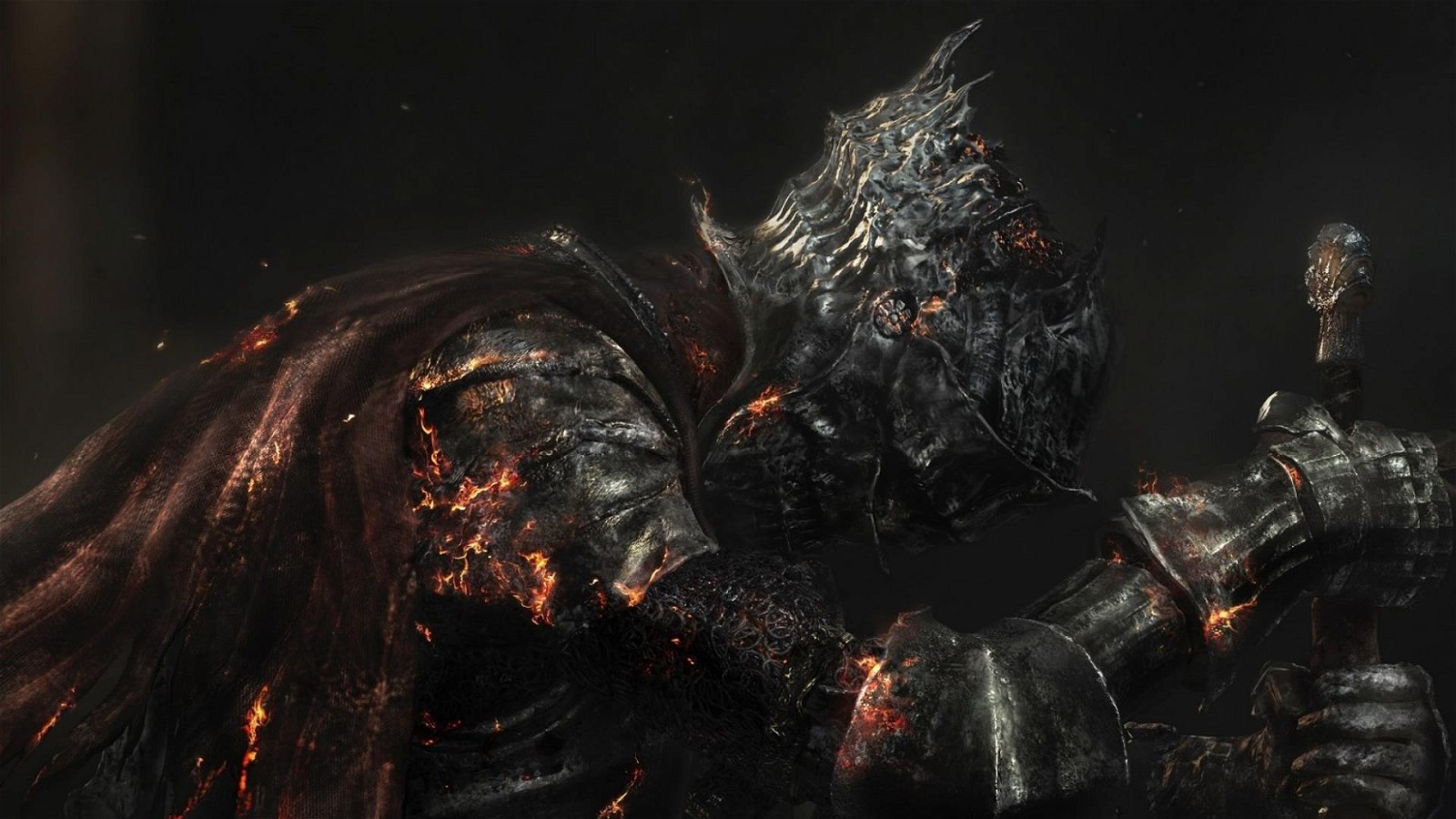 The Soul of Cinder from Dark Souls 3