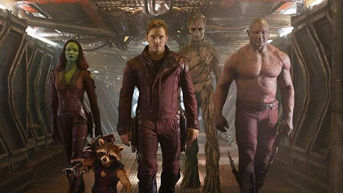 A still from James Gunn's Guardians of the Galaxy