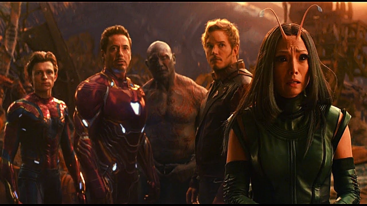 A still from Avengers: Infinity War