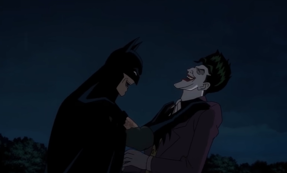 The final scene in Batman: The Killing Joke