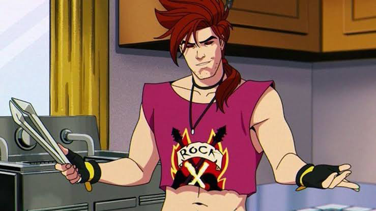 Gambit in a still from X-Men ‘97
