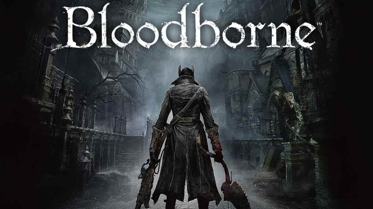 One of the main promotional art for Bloodborne (2015)