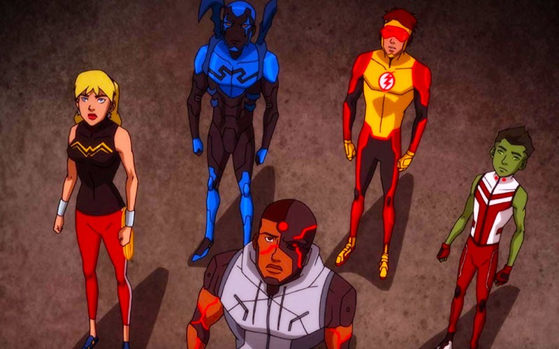 Young Justice in action