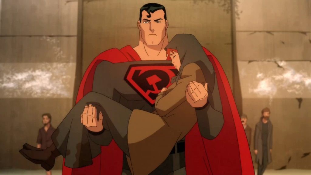 a still from Superman: Red Son