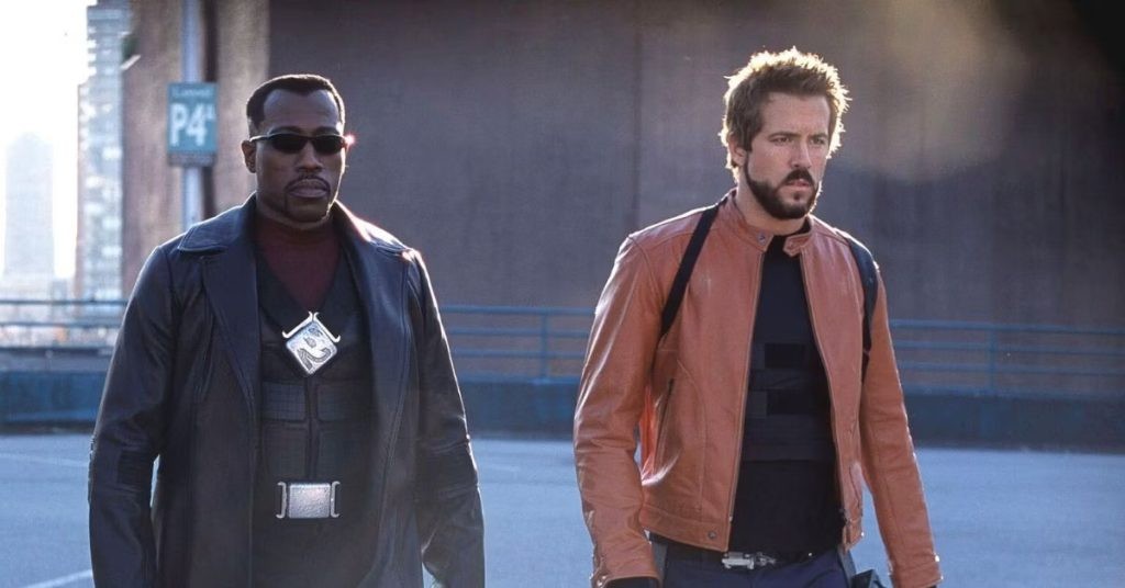 Snipes and Reynolds in Blade: Trinity.
