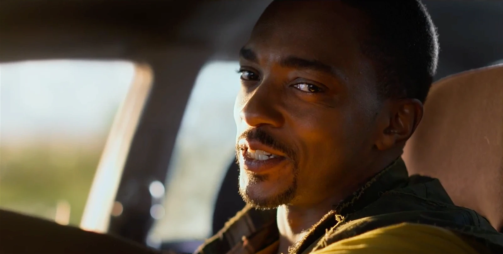 Anthony Mackie in a still from Twisted Metal