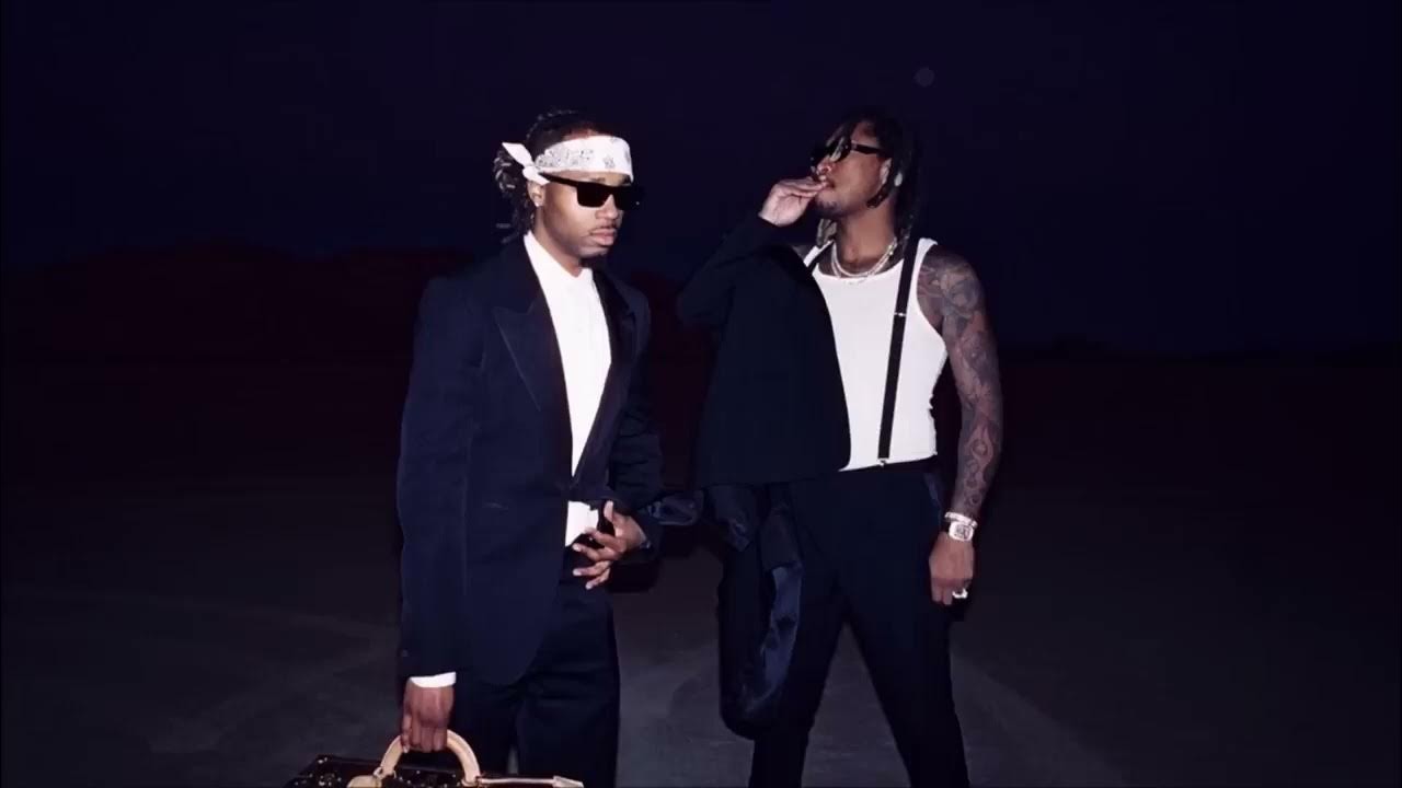 Future and Kendrick Lamar in a still from Like That